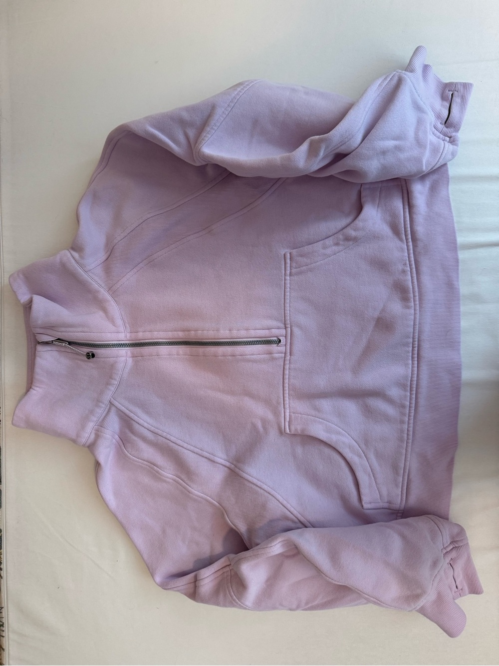 lululemon athletica Lavender Half-Zip Hoodie
